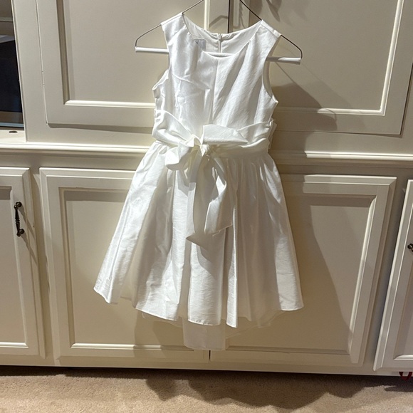 Badgley Mischka White Formal Kids Dress